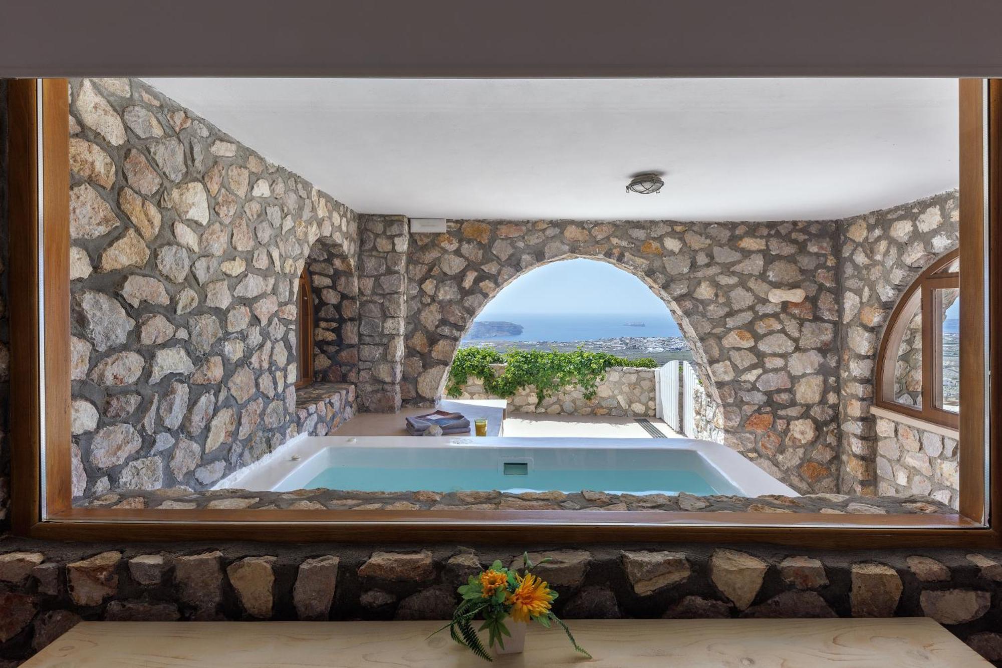 Zatrikion Santorini Villas Pýrgos Eksteriør bilde