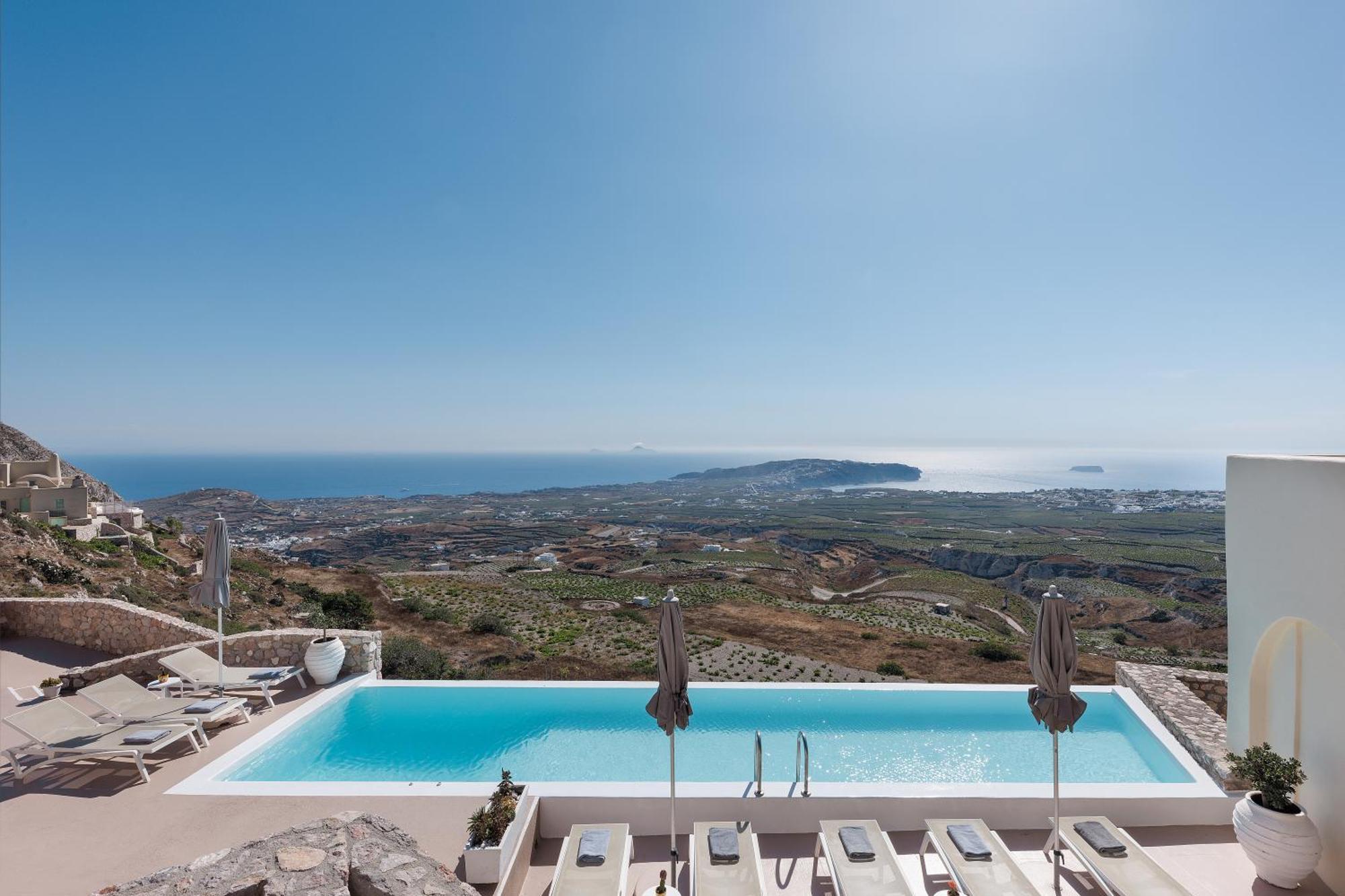 Zatrikion Santorini Villas Pýrgos Eksteriør bilde