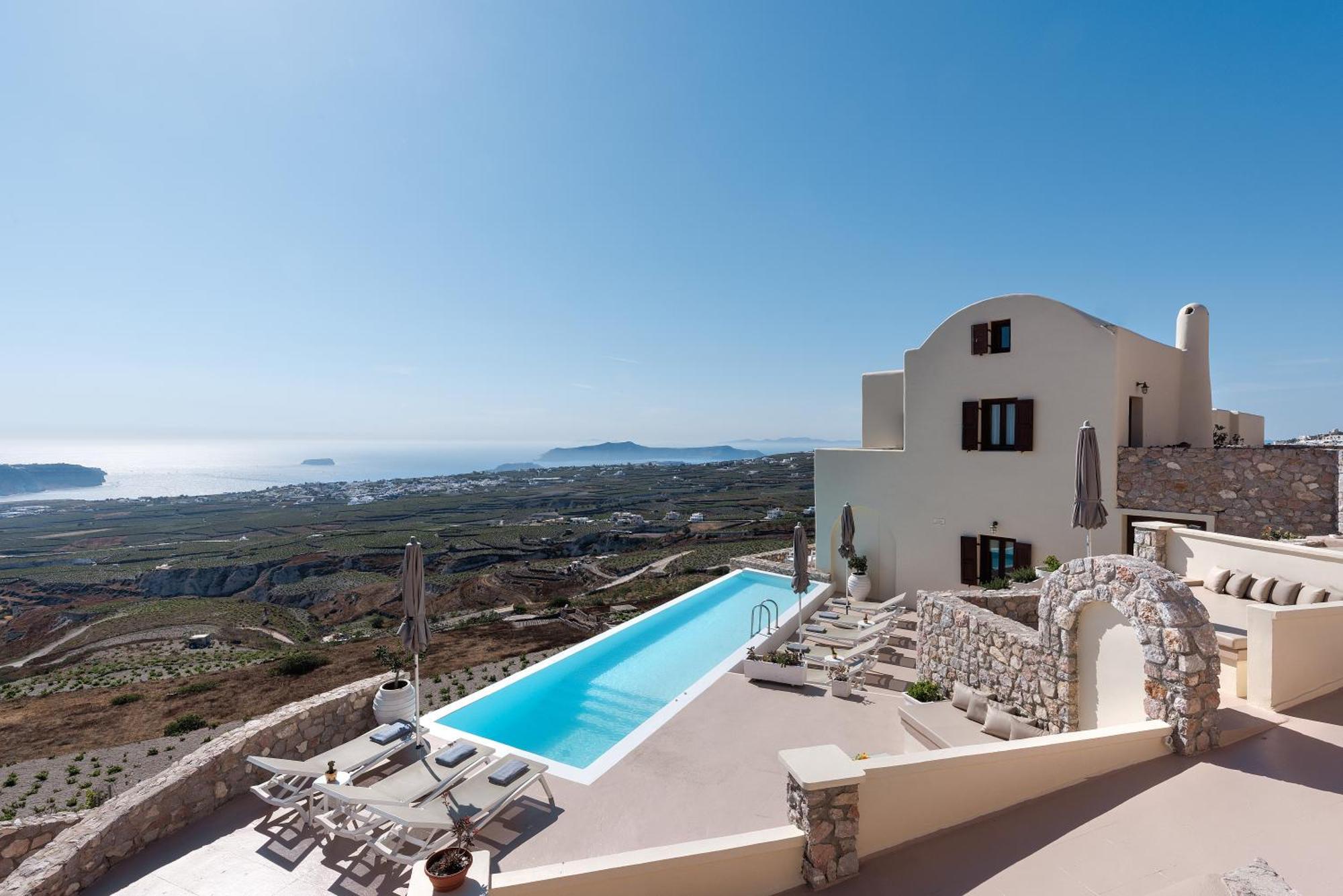 Zatrikion Santorini Villas Pýrgos Eksteriør bilde