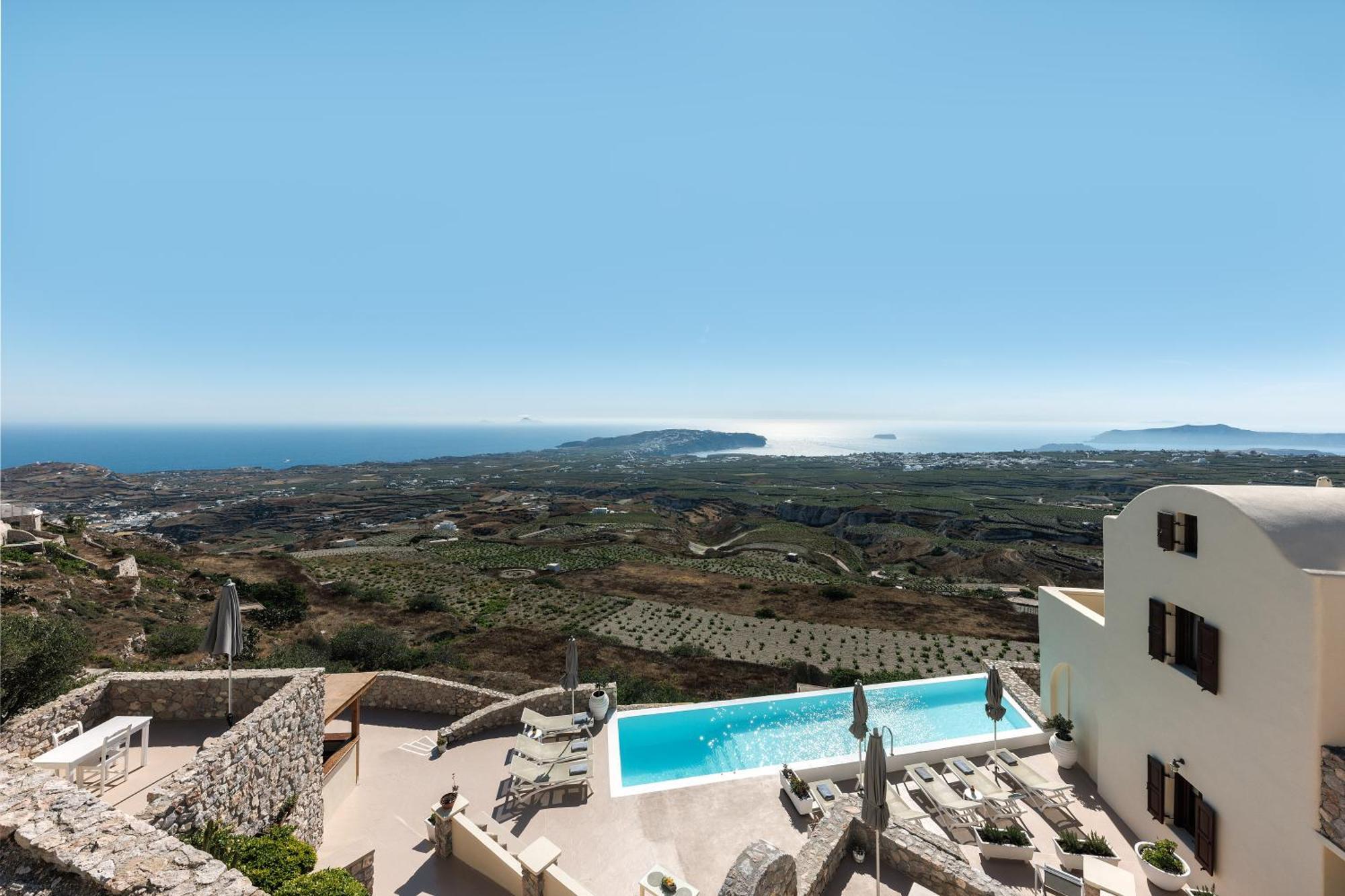 Zatrikion Santorini Villas Pýrgos Eksteriør bilde
