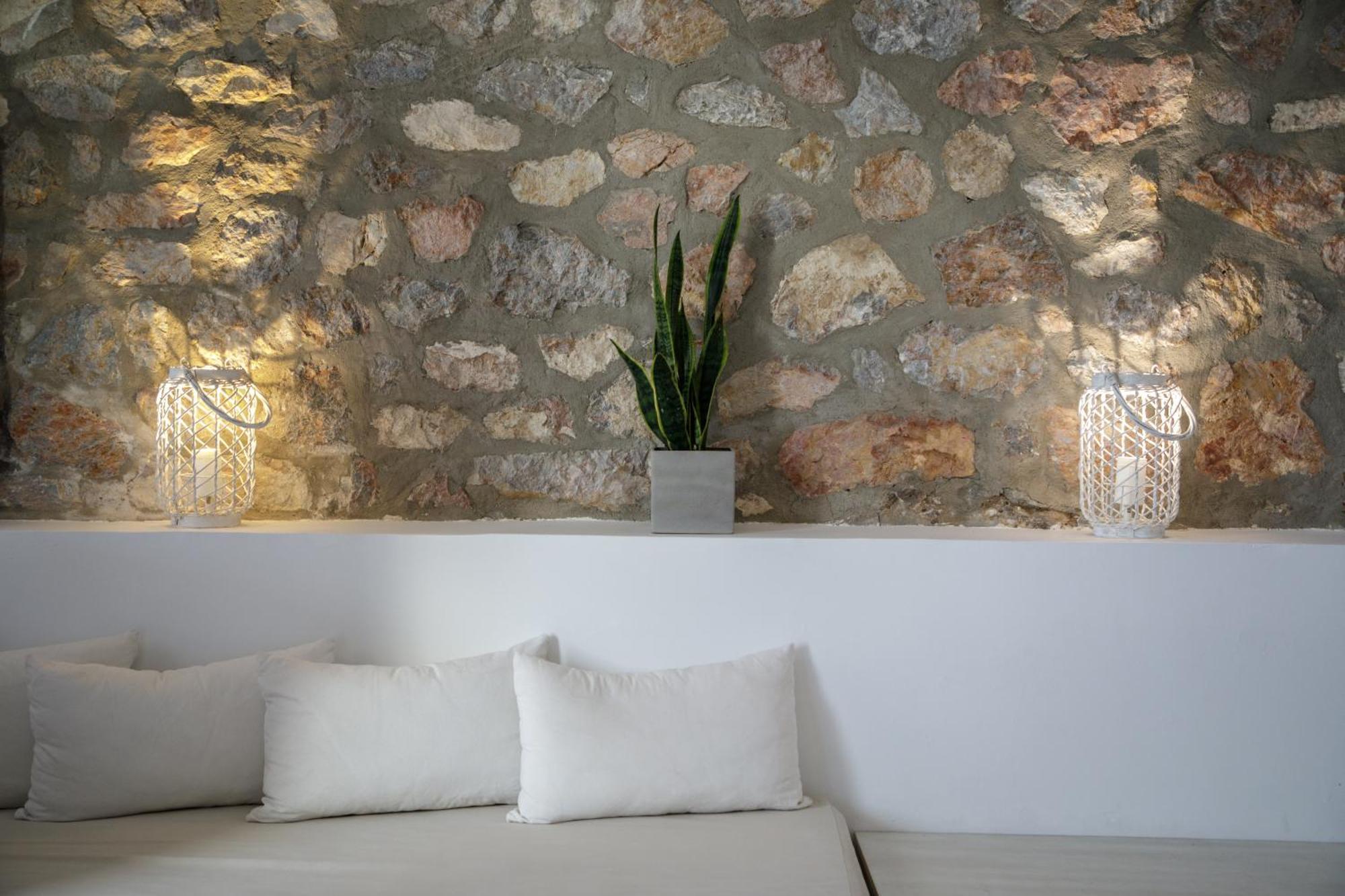 Zatrikion Santorini Villas Pýrgos Rom bilde