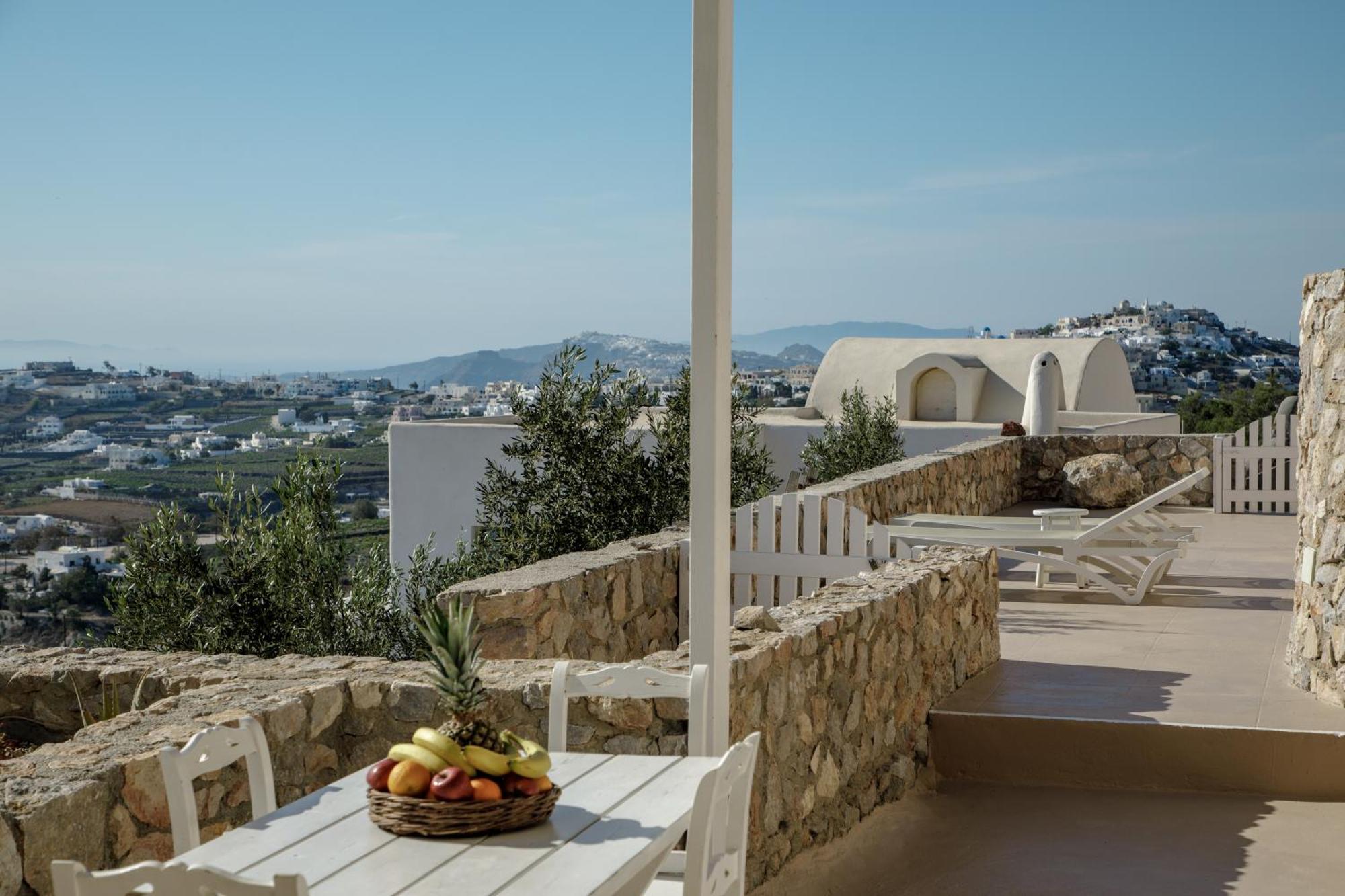Zatrikion Santorini Villas Pýrgos Rom bilde