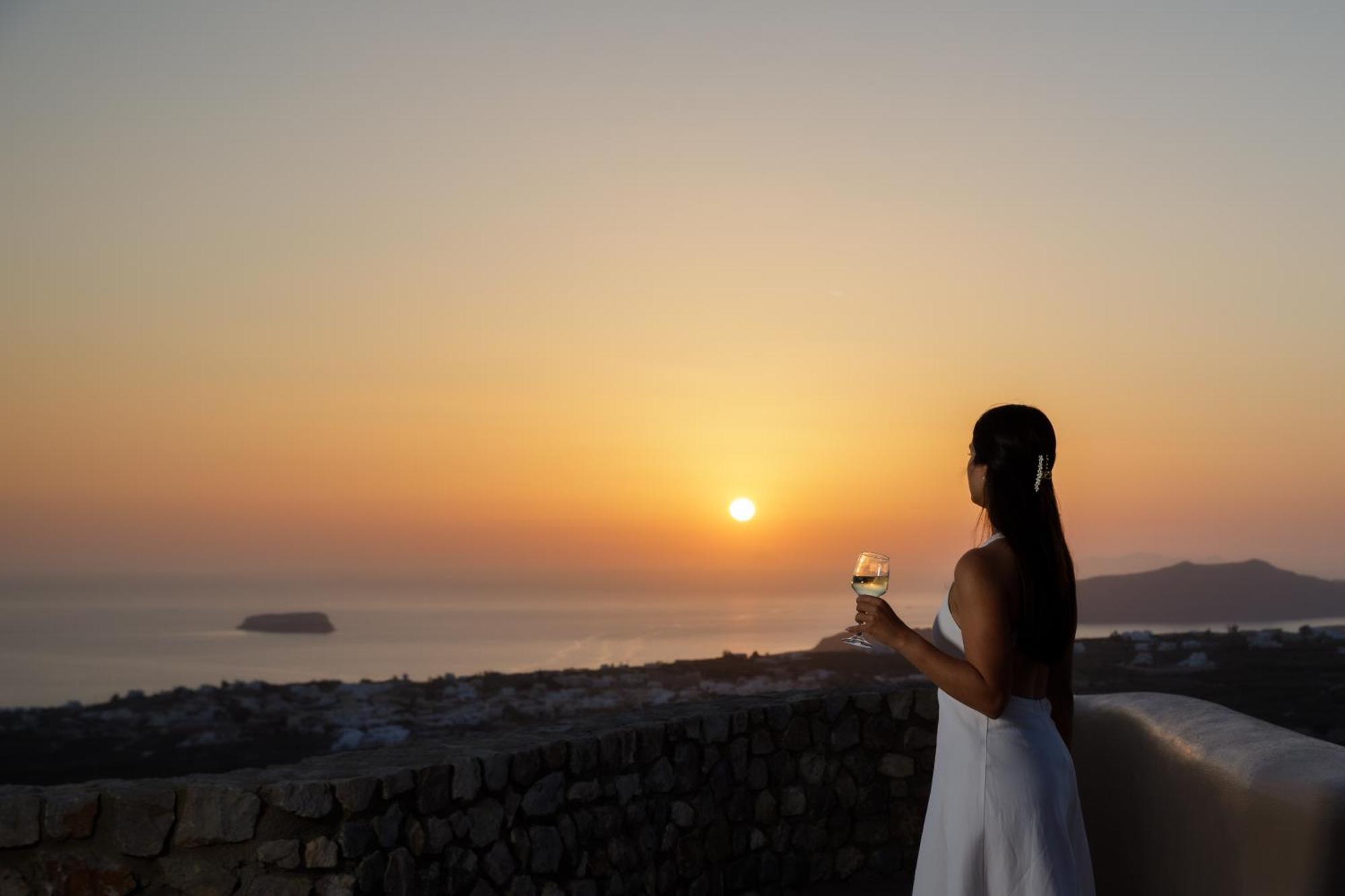 Zatrikion Santorini Villas Pýrgos Eksteriør bilde
