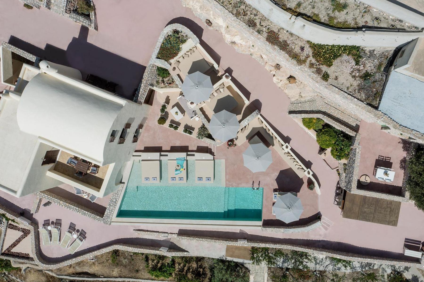 Zatrikion Santorini Villas Pýrgos Eksteriør bilde