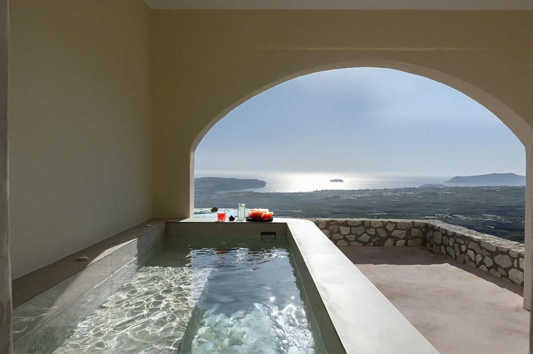 Zatrikion Santorini Villas Pýrgos Eksteriør bilde
